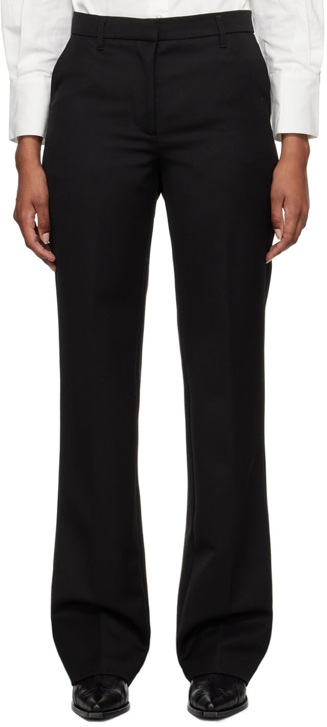 Hlače Anine Bing Classic Black Trousers Črna | A-03-3139-000, 0
