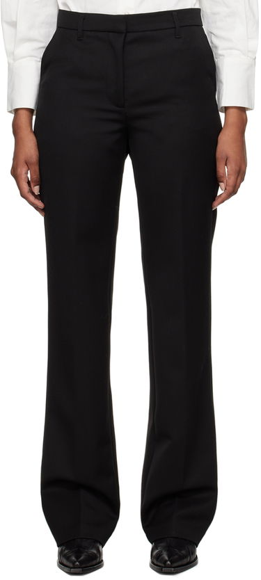 Hlače Anine Bing Classic Black Trousers Črna | A-03-3139-000, 0