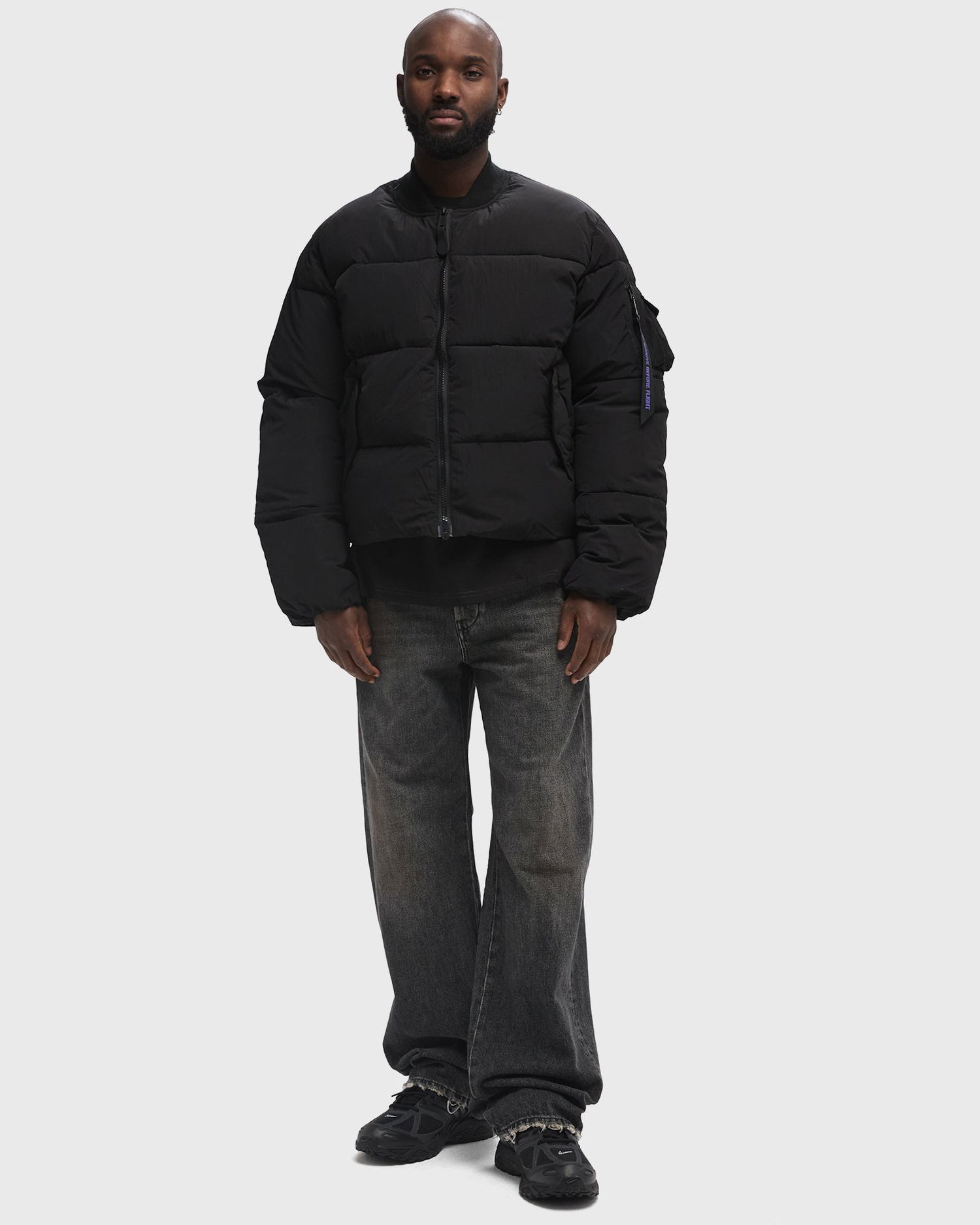 Bomber jakna Alpha Industries MA-1 Puffer Jacket Črna | 148137UV-03, 1