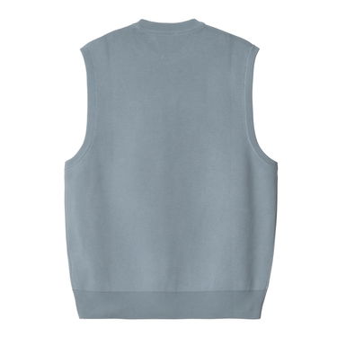 Pleteni pulover Carhartt WIP Script Vest Sweater Modra | I033696_9, 3