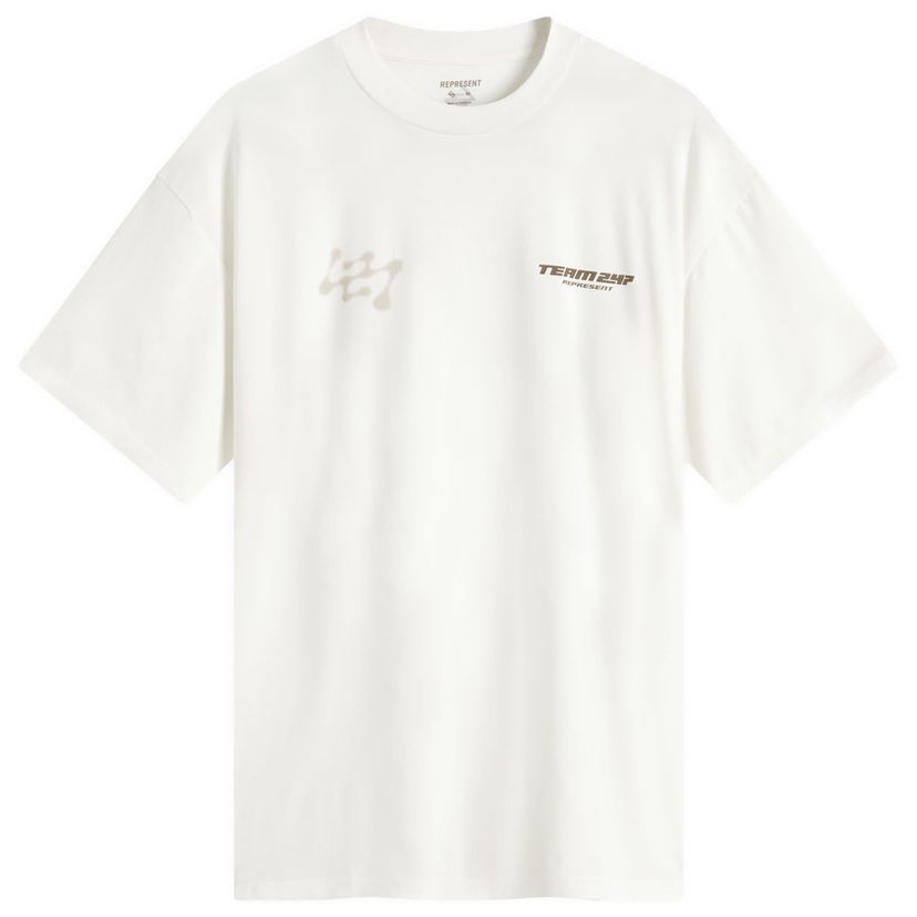 Majica Represent Clo 247 Future Terrains Oversized T-Shirt Flat White Bela | 247M4119-72