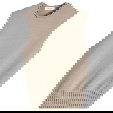 Pleteni pulover Entire Studios Entire Studios Burns Knit Vest Bež | ES2714MG, 0