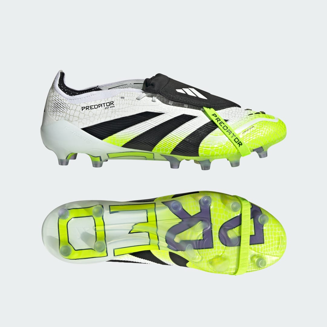 Superge in čevlji adidas Performance Predator Elite Fold-Over Tongue Artificial Grass Boots Bela | JS0945, 0