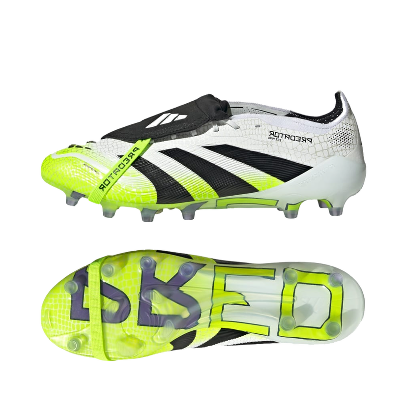 Superge in čevlji adidas Performance Predator Elite Fold-Over Tongue Artificial Grass Boots Bela | JS0945