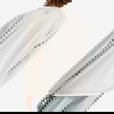 Majica Needles Needles Mesh Long Sleeve T-Shirt, Size Large Bela | QV345-A, 3