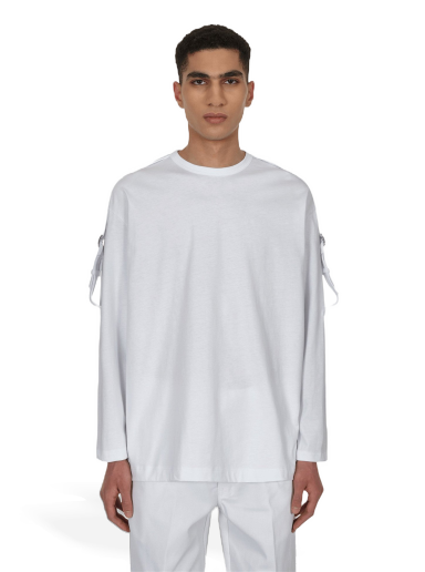 Majica Comme des Garçons Buckle T-Shirt Bela | FI-T012 2