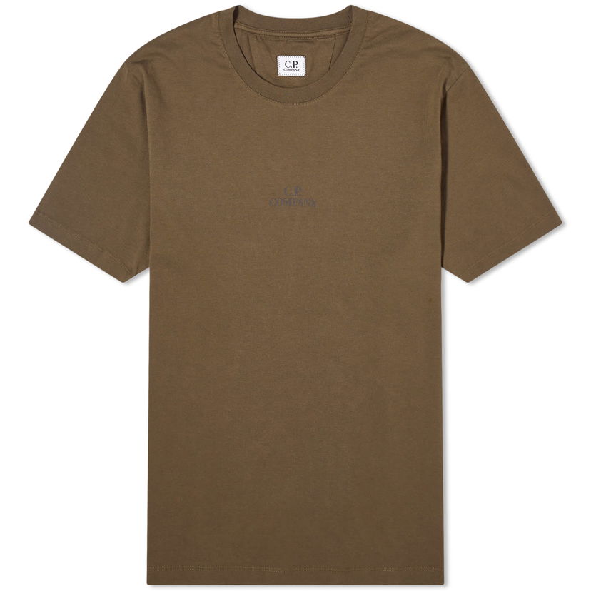Majica C.P. Company 30/1 Jersey Graphic T-Shirt Ivy Green Zelena | CMTS141A-006586W-683