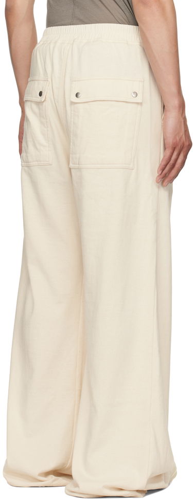 Hlače Rick Owens Rick Owens DRKSHDW Hollywood Geth Belas Sweatpants Bež | DU01E3378 RIGN, 2