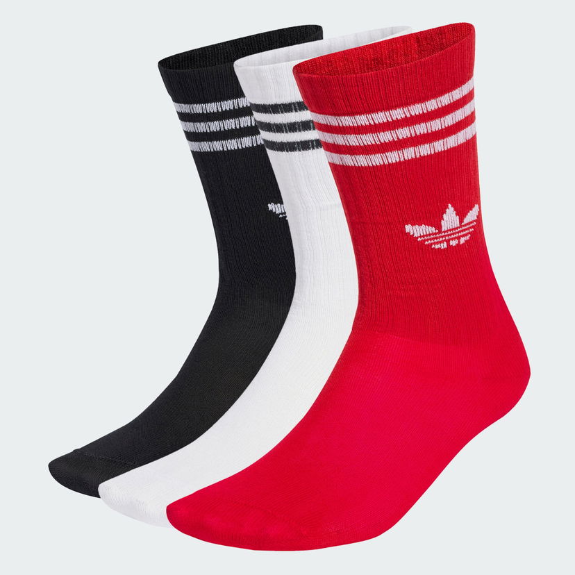 Nogavice adidas Performance Crew Socks - 3 Pairs Bela | JW0332