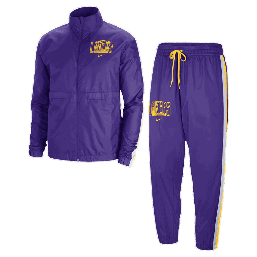 Trenirka Nike NBA Los Angeles Lakers Courtside - Lila | DR9384-504