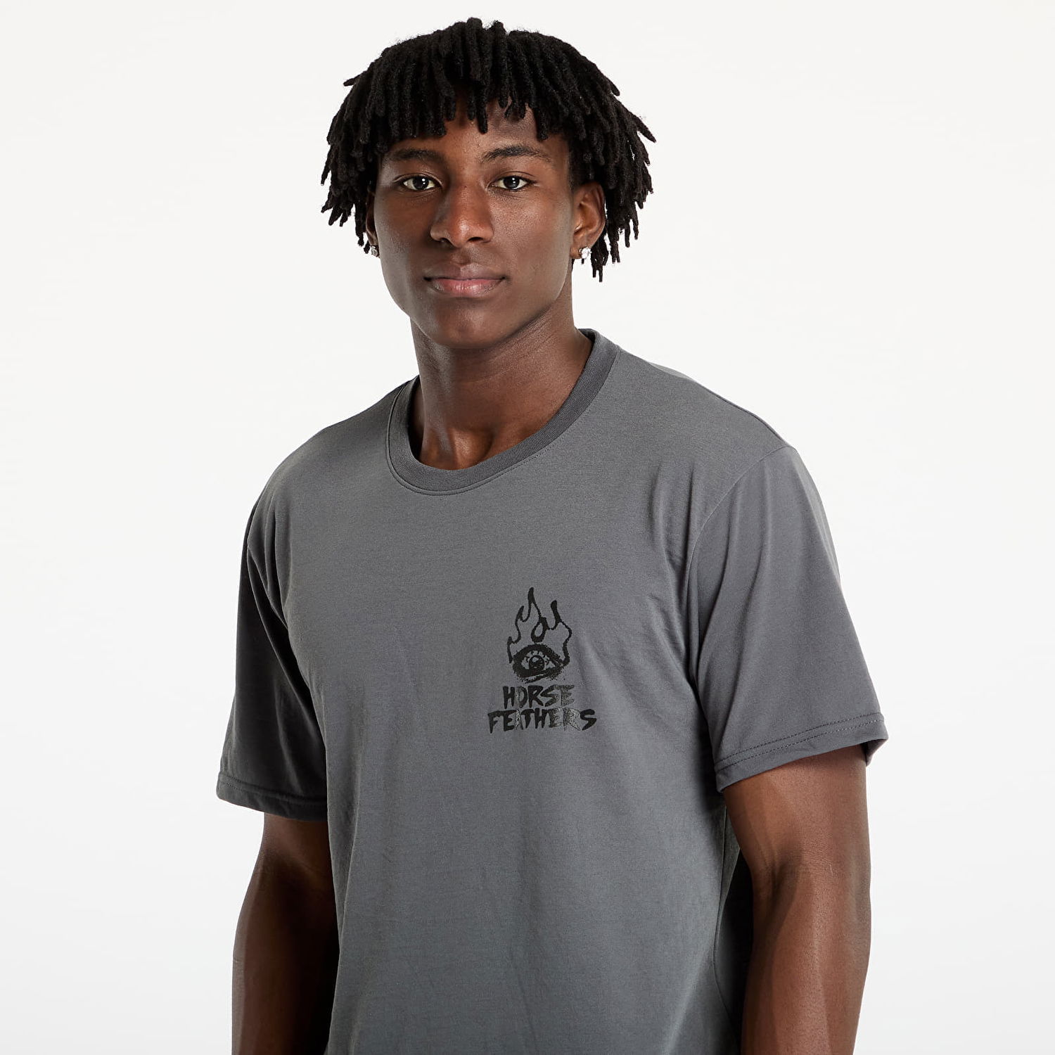 Majica Horsefeathers Horsefeathers Reckless Tech T-Shirt Siva | TM068B, 1