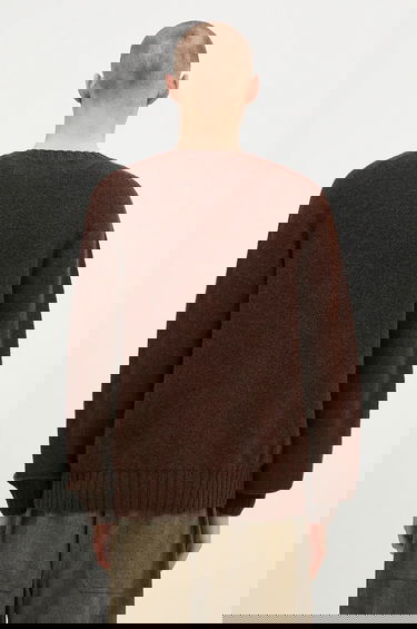 Pleteni pulover Universal Works Universal Works Lightweight Wool Sweater Rjava | 31760.COFFEE, 2