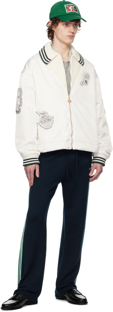 Trenirka Casablanca Casablanca Knit Tennis Sweatpants Mornarica | MPS25-KW-847-01, 3