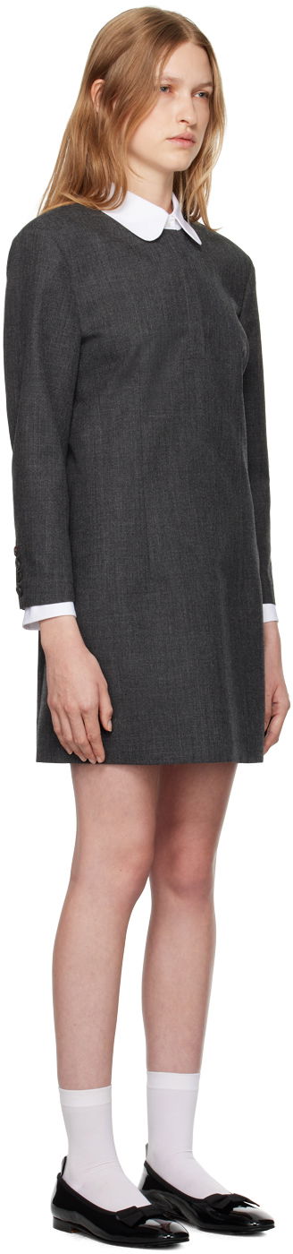 Obleke Thom Browne Thom Browne Shift Minidress Siva | FDSE84C-F0582, 1
