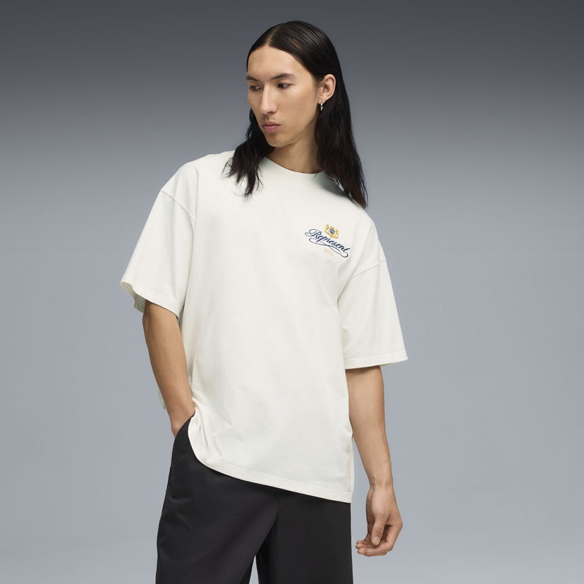 Majica Puma PUMA x REPRESENT Oversized Printed T-Shirt Bež | 632544_31