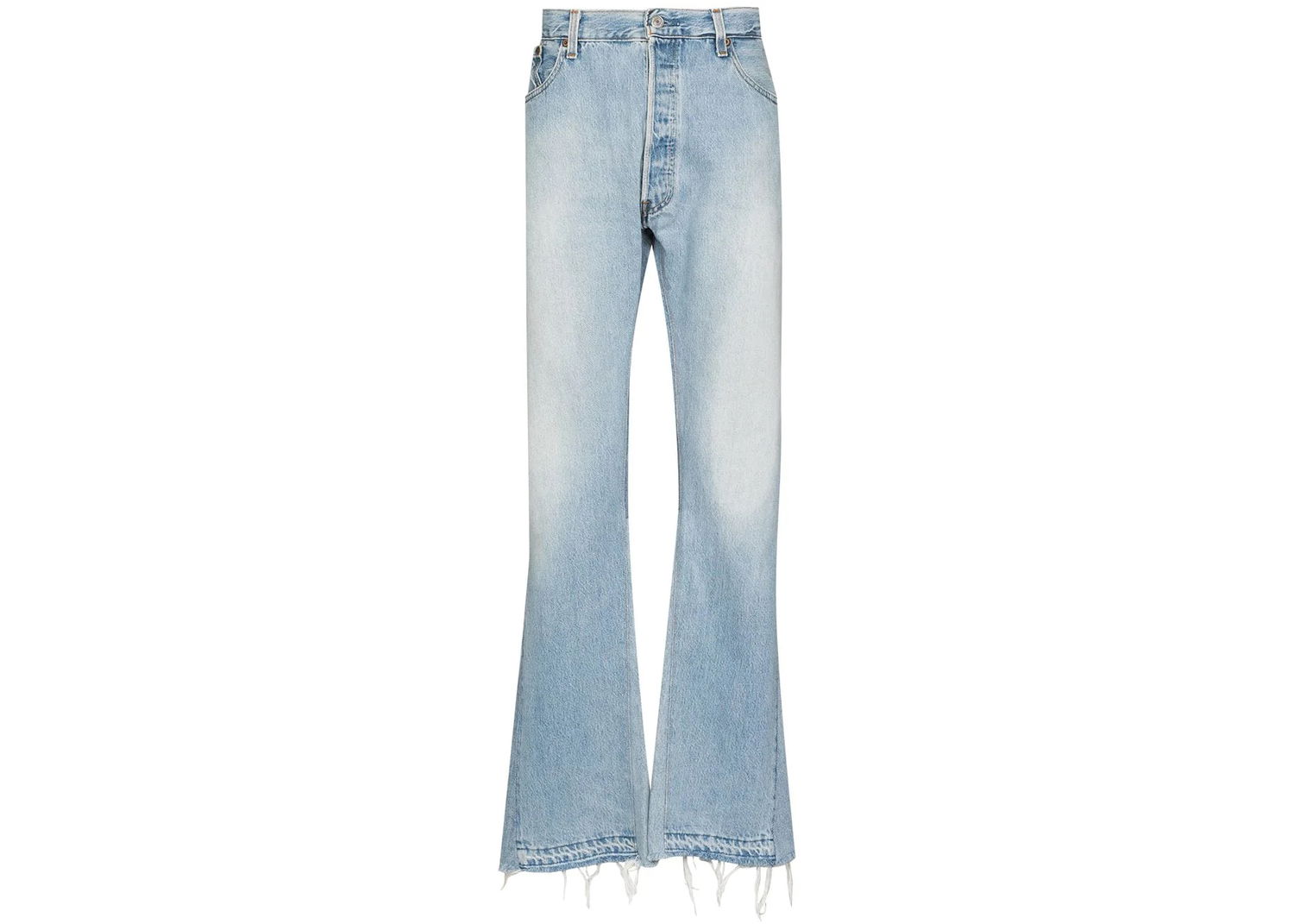 Kavbojke Gallery Dept. LA Flare Jeans "Stonewashed Indigo & White" Modra | LA5052-902, 0