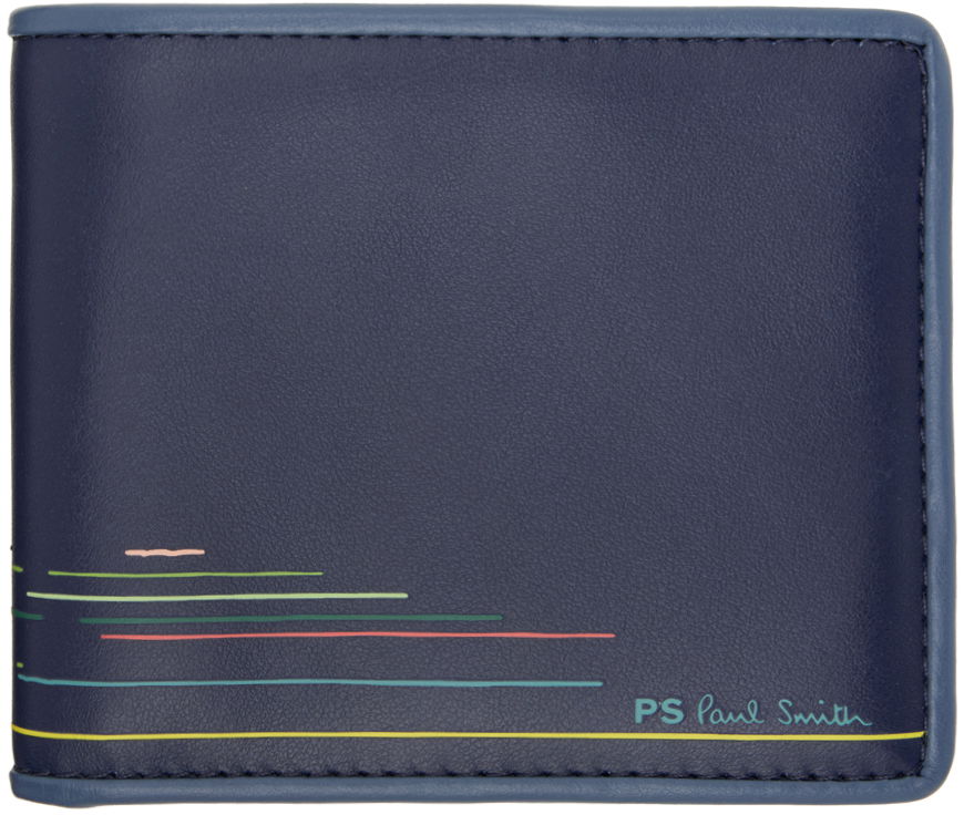 Denarnica Paul Smith PS Paul Smith Bifold Wallet Mornarica | M2A-7675-MFREPI-49-0, 0