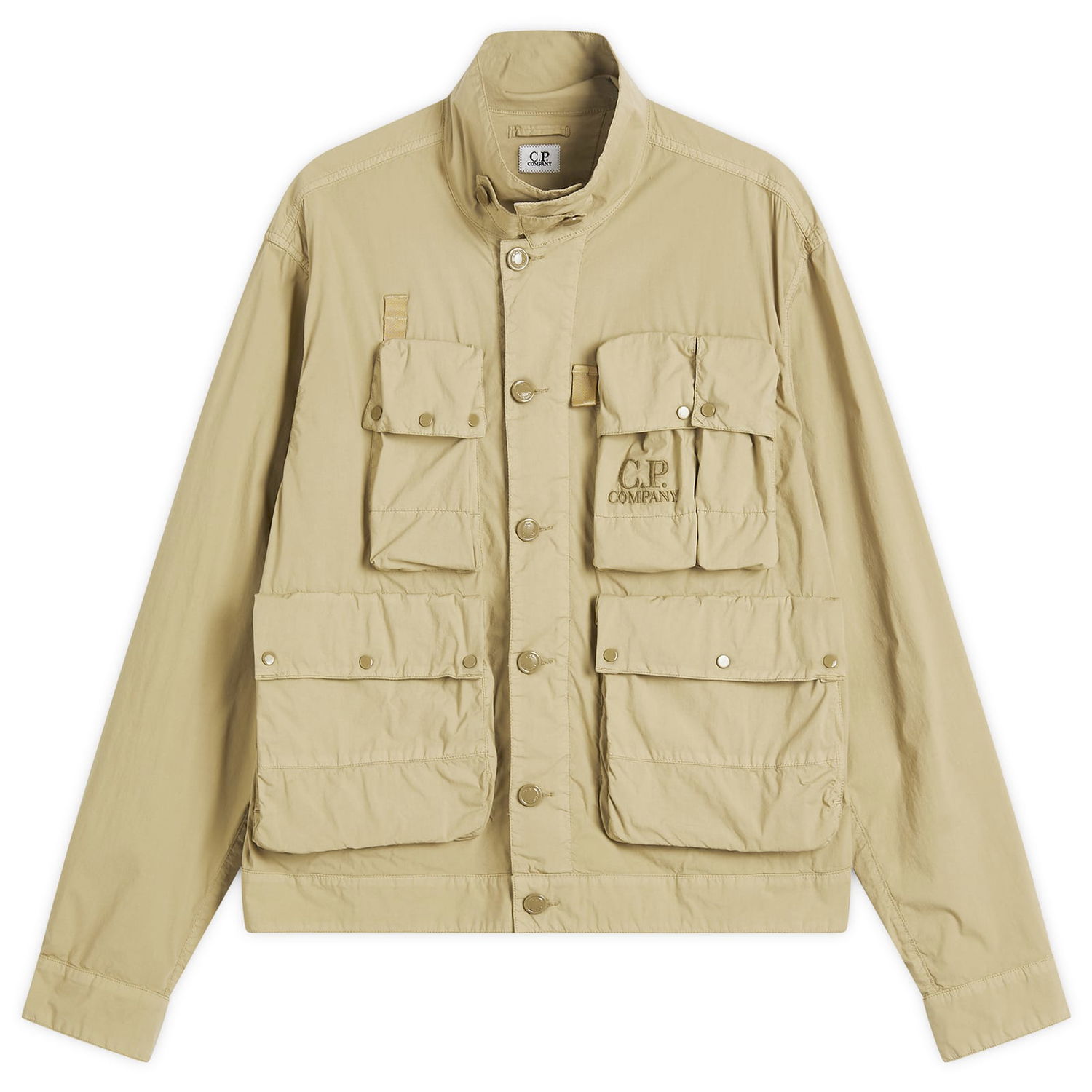 Jakna C.P. Company C.P. Company Multi Pocket Short Jacket Bež | 18CMOW020A-006439G-BRN, 0