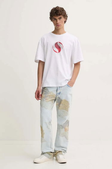 Majica Fiorucci Lollipop Print Oversized T-Shirt Bela | M01FMTSH103CJ01WH03, 1