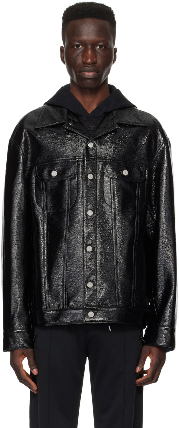 Jakna Courrèges Courrèges Cocoon Jacket Črna | 124CBL161VY0014