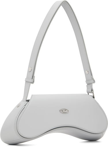 Torba za čez ramo Diesel Play Curved Crossbody Bag Siva | X10221 PR227, 1