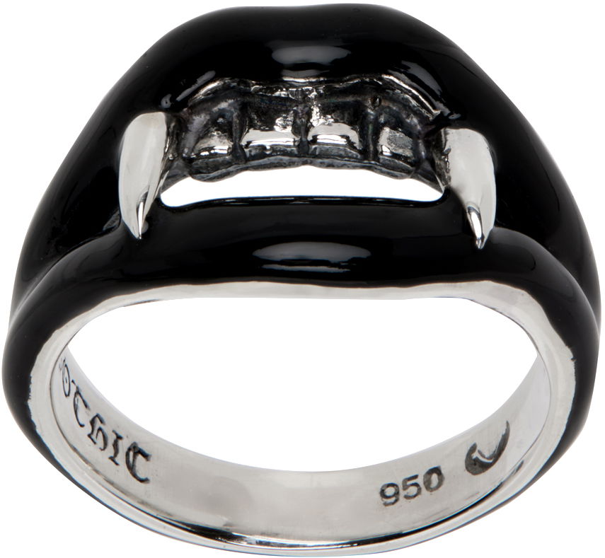 Prstan Yohji Yamamoto Yohji Yamamoto Vampire Fang Ring Črna | HA-A04-920, 0
