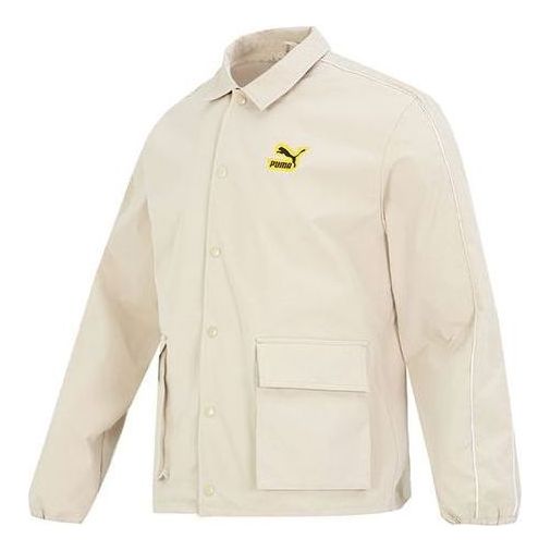 Vetrovka Puma Classics Street Sport Woven Jacket Bež | 539969-88