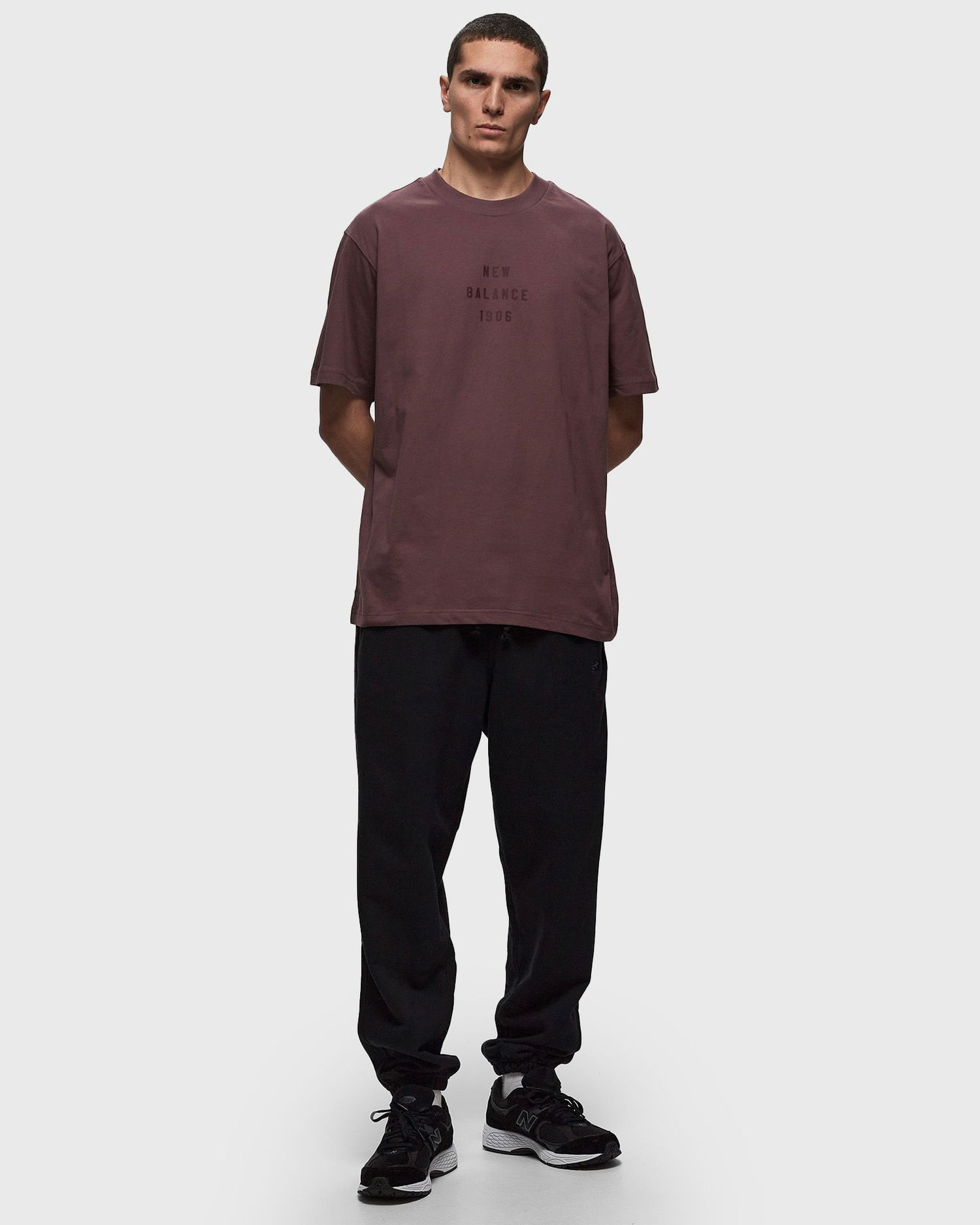 Majica New Balance t-s Rjava | MT41519LIE, 1