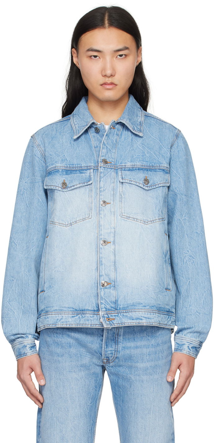 Jakna WOOD WOOD Ivan Denim Jacket Modra | 12345106-7080