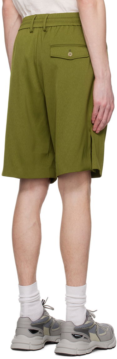 Kratke hlače Feng Chen Wang Feng Chen Wang Pleated Shorts Zelena | FMS15ST02, 2