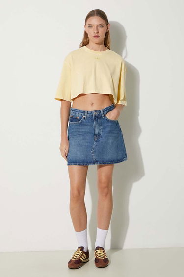 Krila Samsoe Samsoe Samsoe Samsoe SASHELLY Mini Denim Skirt Modra | F24200020, 1