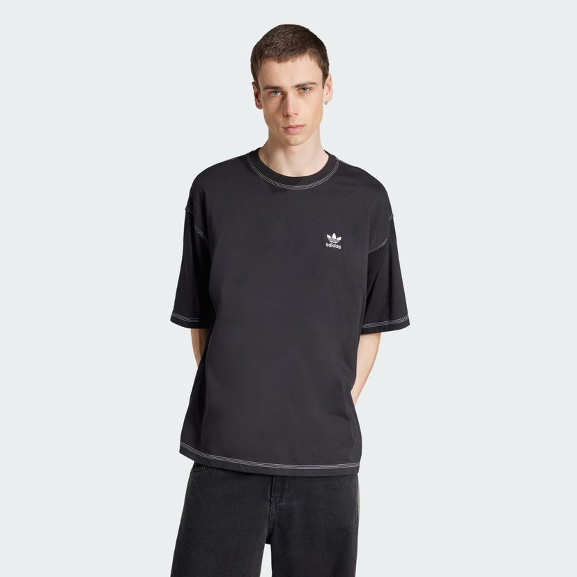 Majica adidas Performance Trefoil Essentials T-Shirt Črna | JW0971