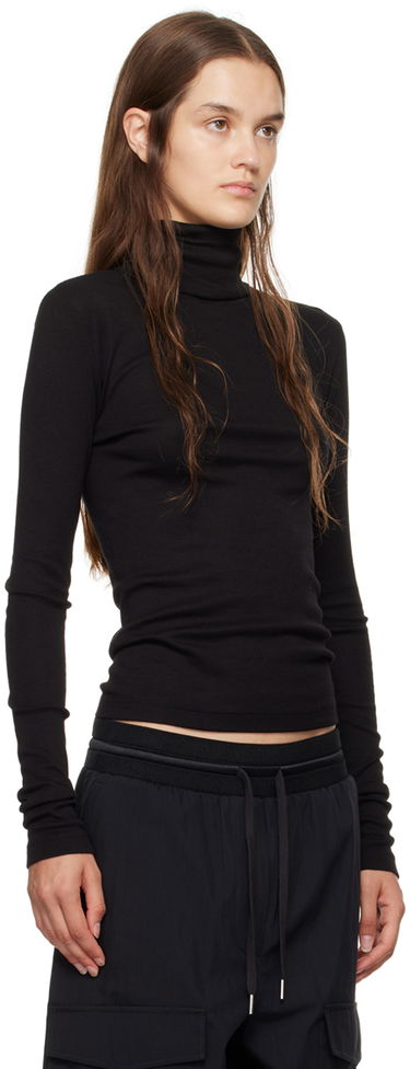 Pleteni pulover Helmut Lang Helmut Lang Turtleneck Črna | O01HW518, 1