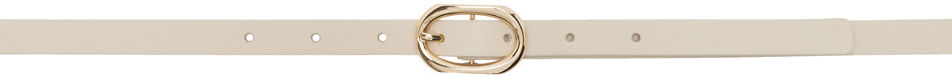Pasovi Anine Bing Anine Bing Mini Signature Link Belt Bež | A-12-2186-150, 0