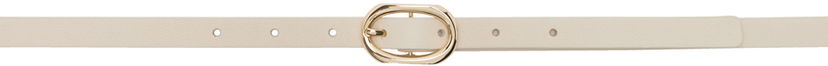 Pasovi Anine Bing Anine Bing Mini Signature Link Belt Bež | A-12-2186-150