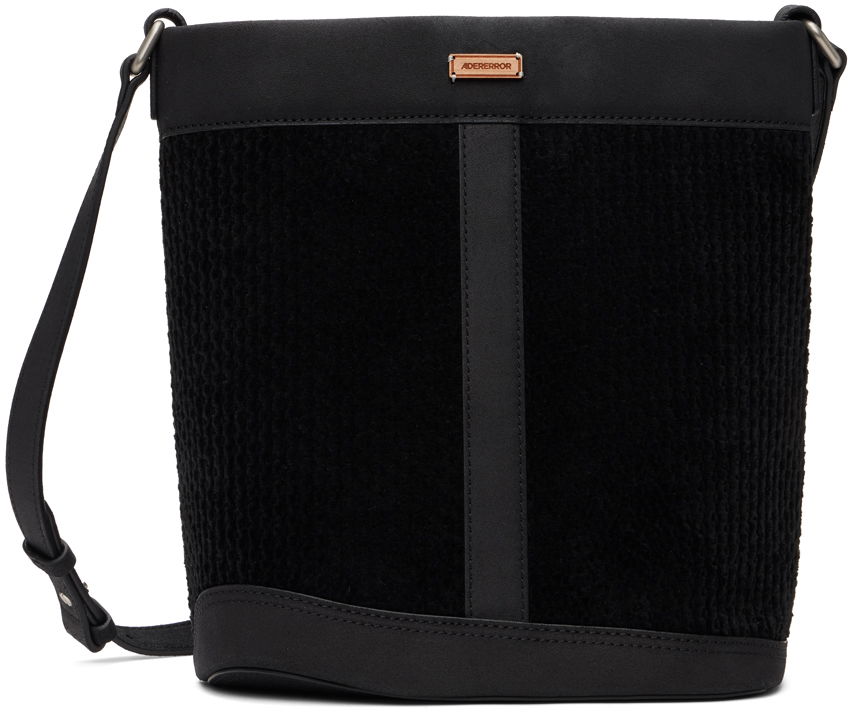 Torba za čez ramo ADER ERROR ADER error Structured Bucket Bag Črna | BMADFWBA2007BK, 0