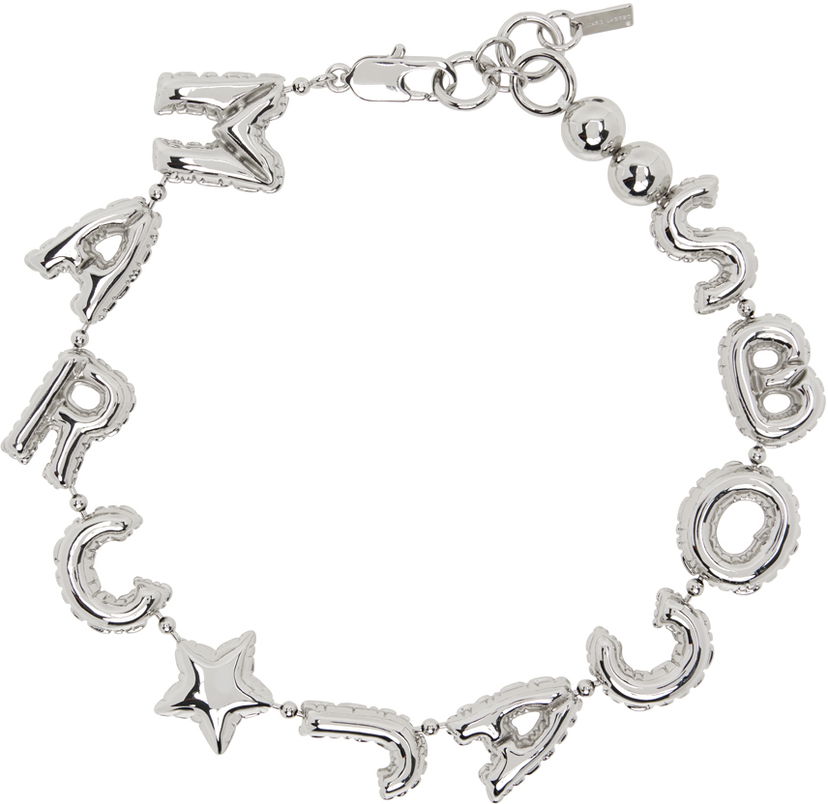 Ogrlica Marc Jacobs Marc Jacobs Balloon Letter Necklace Kovinski | 2F3JNC001J10