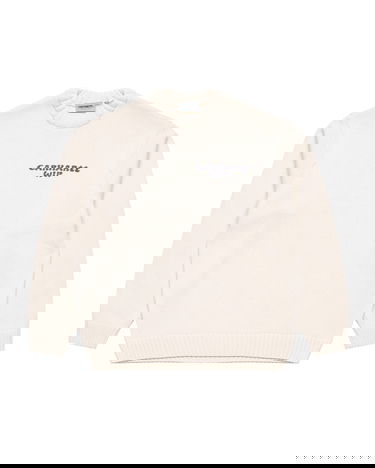 Pleteni pulover Carhartt WIP Carhartt WIP Helix Knit Sweater Bela | I036731_6, 2