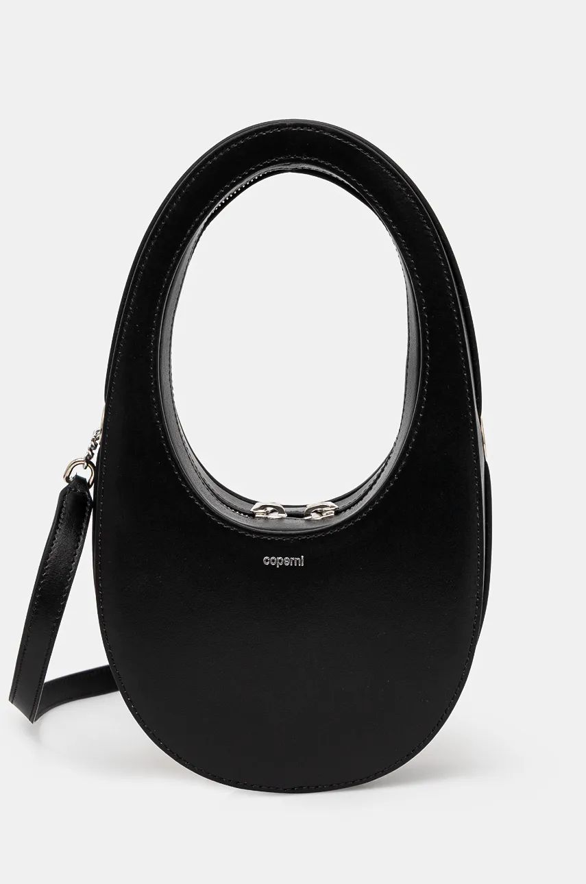 Torba za čez ramo Coperni Mini Swipe Crossbody Bag Črna | COPBA38BIS405, 0