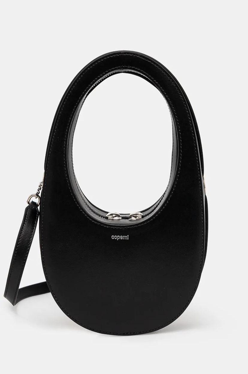 Torba za čez ramo Coperni Mini Swipe Crossbody Bag Črna | COPBA38BIS405