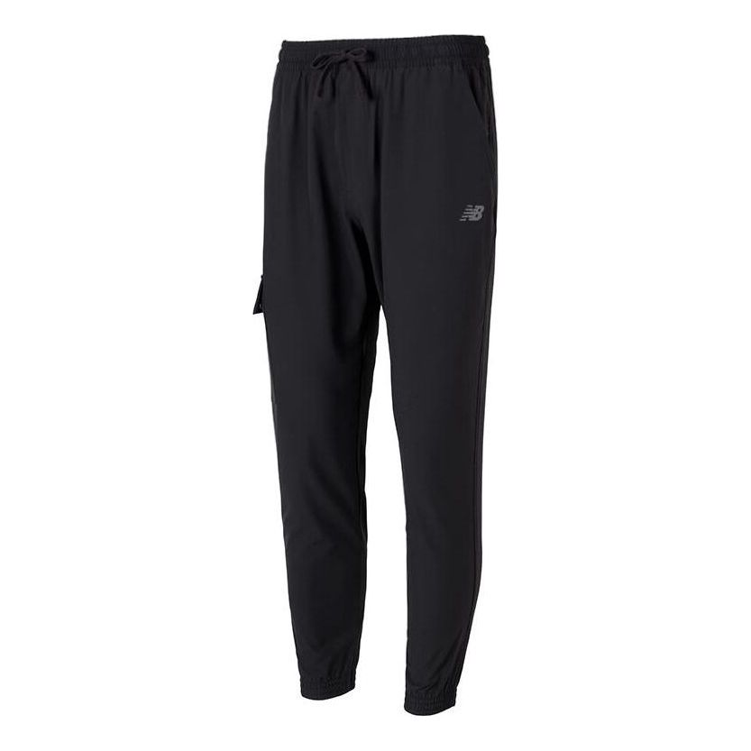 Cargo hlače New Balance Woven Jogger Črna | AMP42320-BK, 0