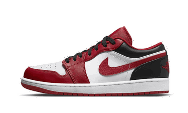 Superge in čevlji Jordan Air Jordan 1 Low "Reverse Black Toe" GS Rdeča | 553560-163, 3