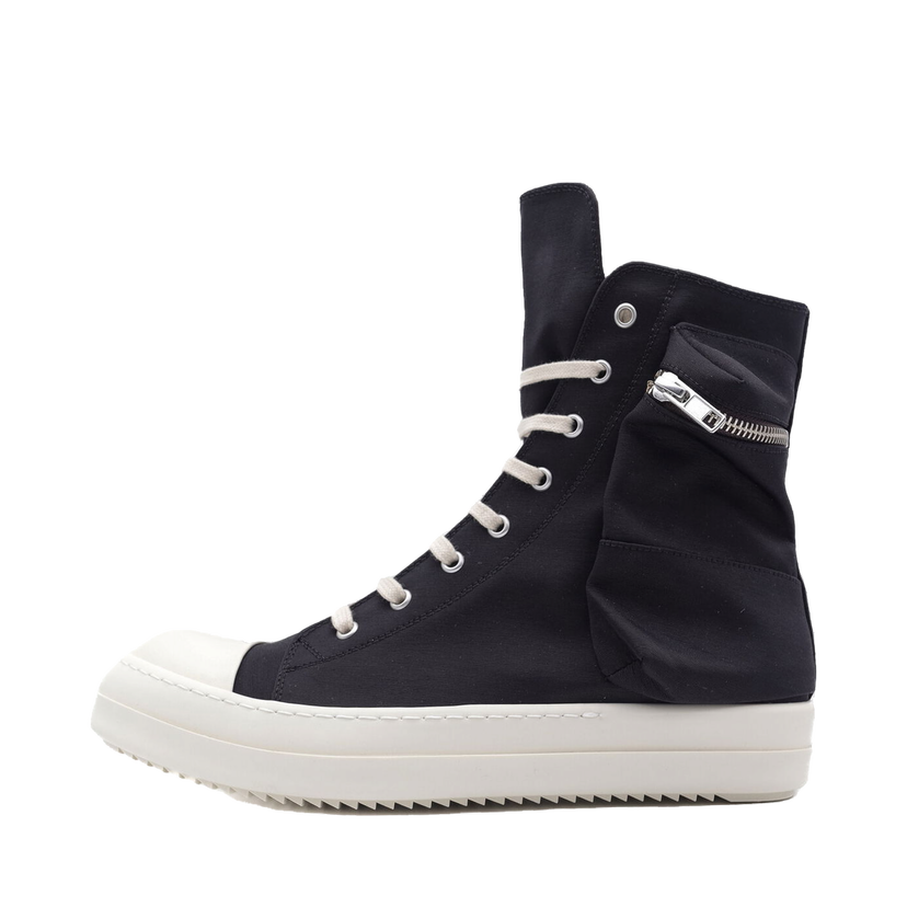 Superge in čevlji Rick Owens DRKSHDW Ramones Cargo Black Dark Dust Milk Črna | DU01B7801 MU 911