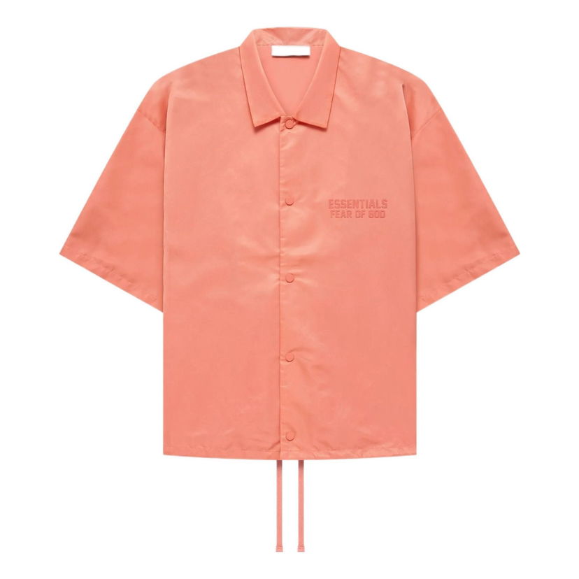 Srajce Fear of God Essentials Nylon Shirt Oranžna | FOG-FW22-34
