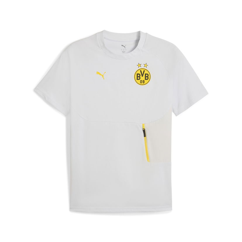 Majica Puma Borussia Dortmund PUMATECH Men's Training T-Shirt with Pocket Bela | 781692_18