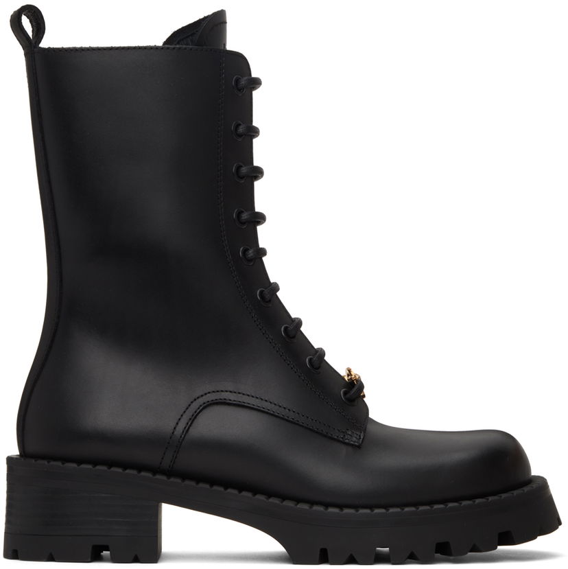 Superge in čevlji Versace Black Vagabond Boots Črna | 1011387_1A02254