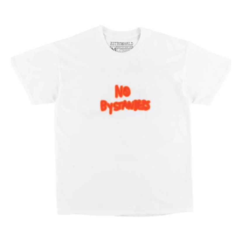 Majica Cactus Jack by Travis Scott Travis Scott No Bystanders T-Shirt Bela | TC-312