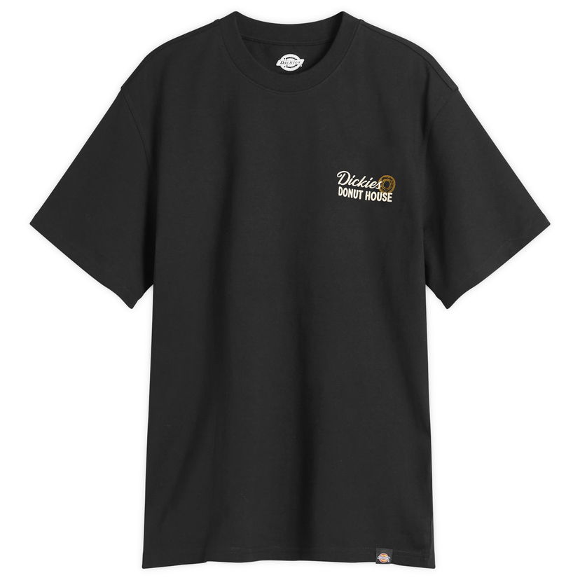 Majica Dickies Donut House T-Shirt, Size Large Črna | DK0A87QNBLK1