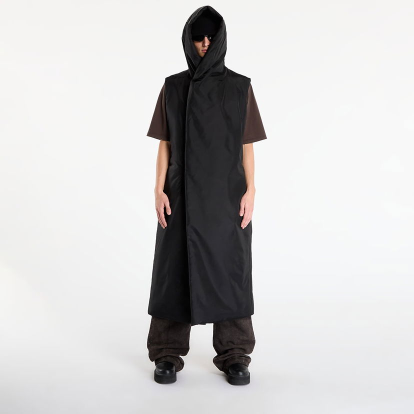 Plašči Rick Owens Rick Owens DRKSHDW Hooded Liner Črna | DU02E7972 NCV 09