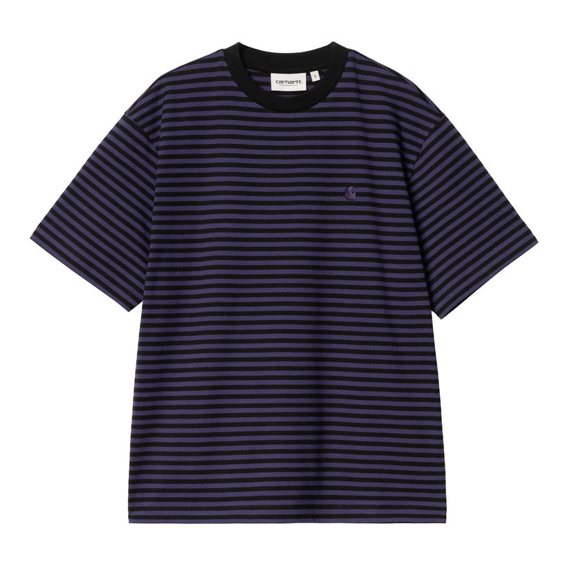 Majica Carhartt WIP Short Sleeve Striped T-Shirt Lila | I033841_5